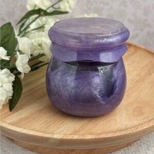 Purple Resin Jar